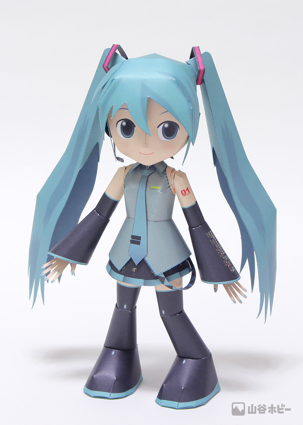 初音ミク ペーパークラフト
