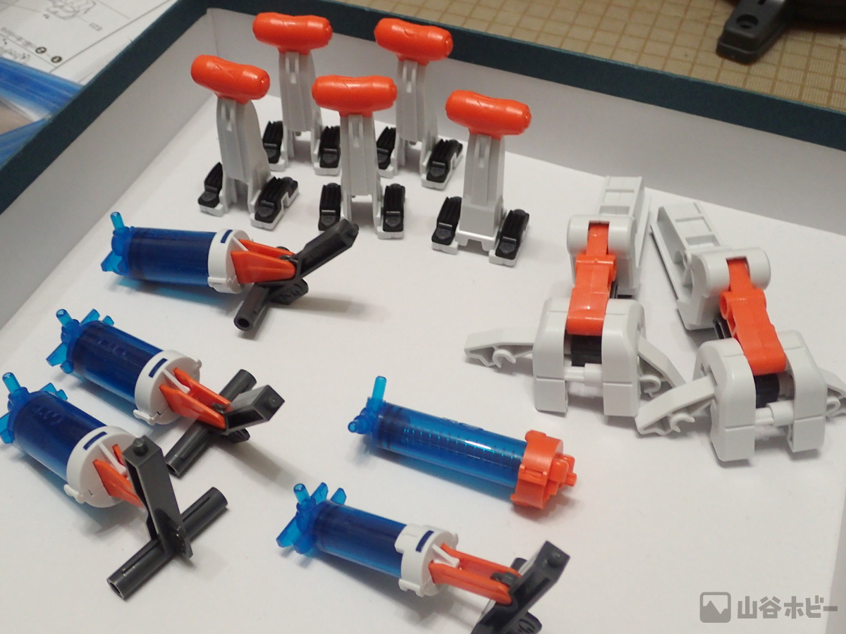 だんだん組み上がっていく