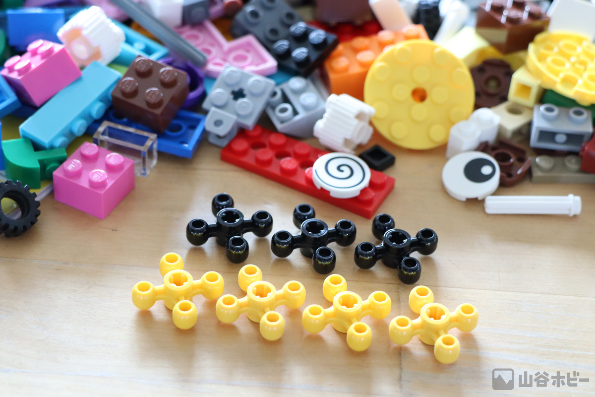 歯車セットに入っている LEGO Technic の Angular Whee