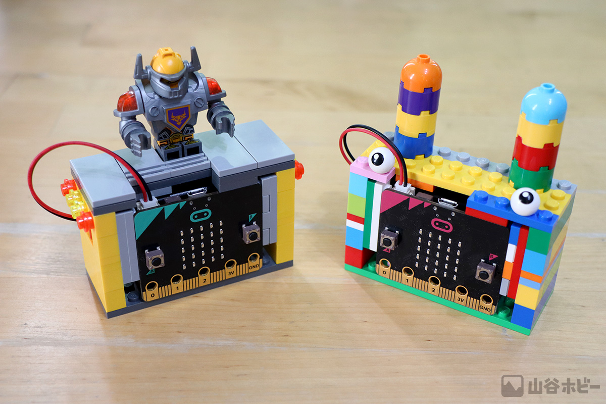 micro:bit レゴケース作例