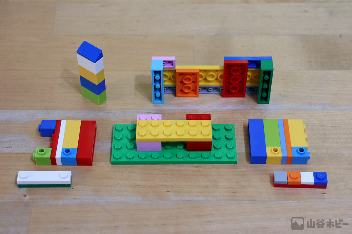 組み立て（1）　部品はこんな感じ