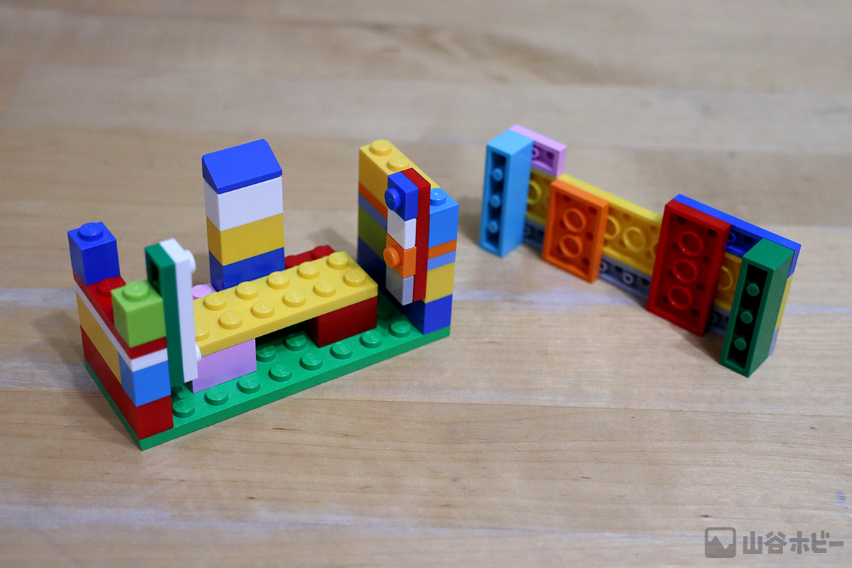 組み立て（3）　側面ポッチに取りつけ