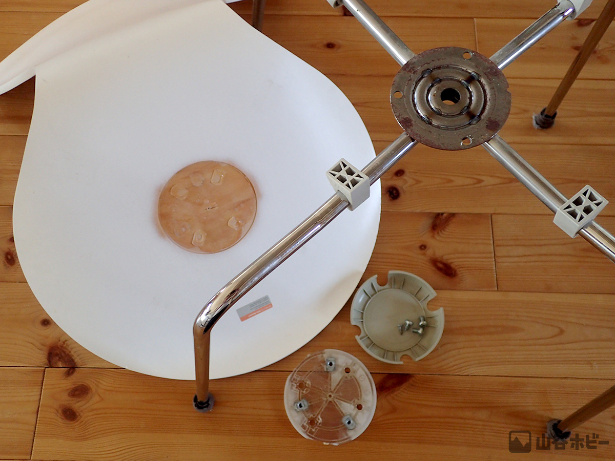 セブンチェアの修理をした